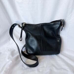 Vintage Coach Legacy Hobo Leather Bag 9326 Crossbody Handbag Black Purse